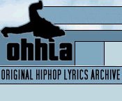 The Original Hip-Hop Lyrics Archive
